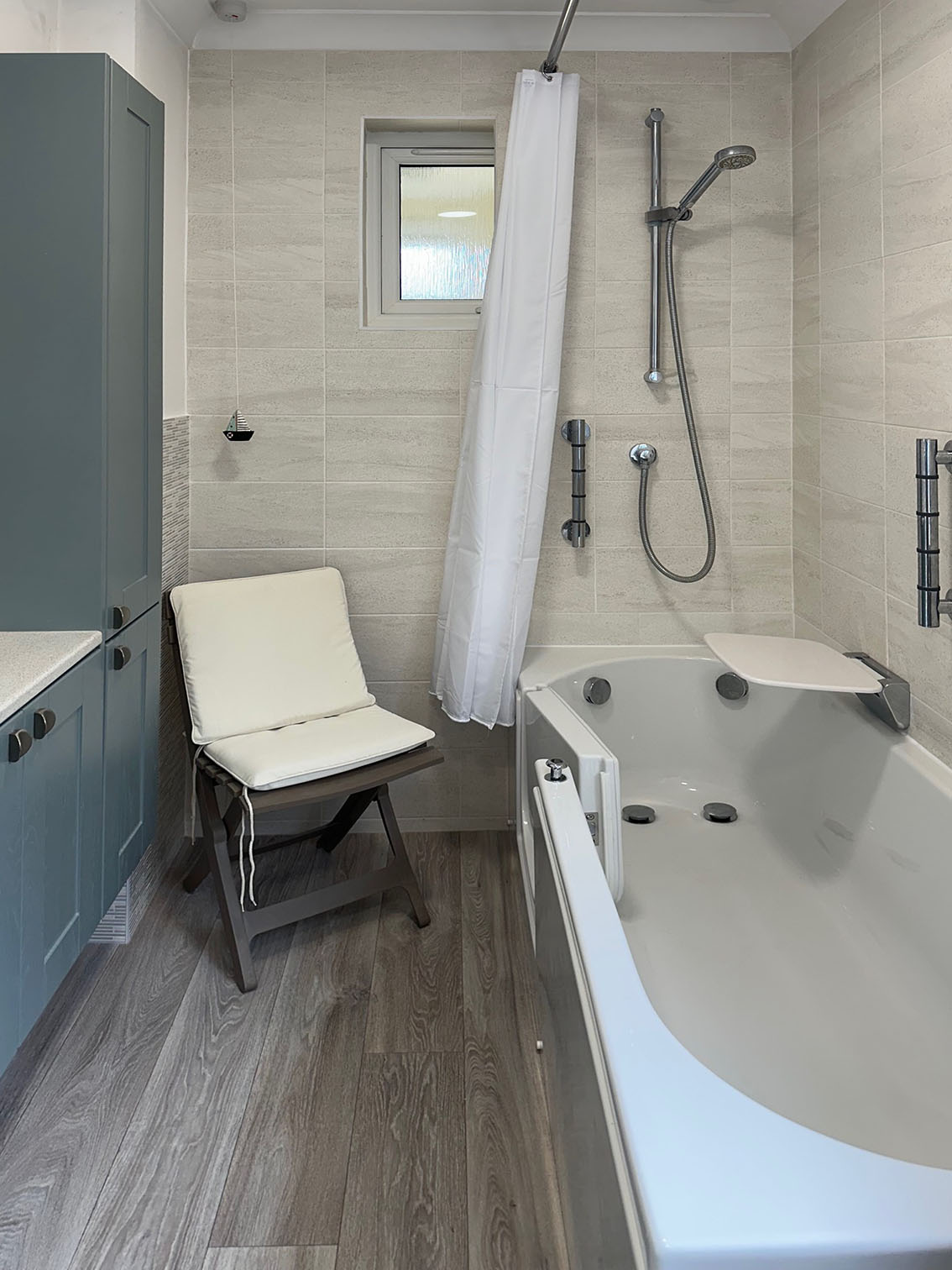 Halton Property Service; Accessible bathroom renovation