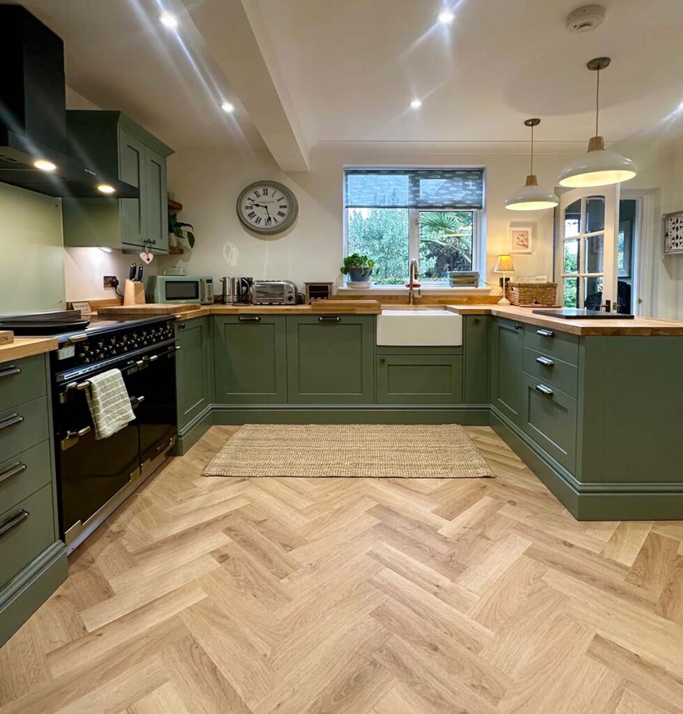 Open-Plan Country Kitchen Transformation with Timeless Cottage Charm in ...