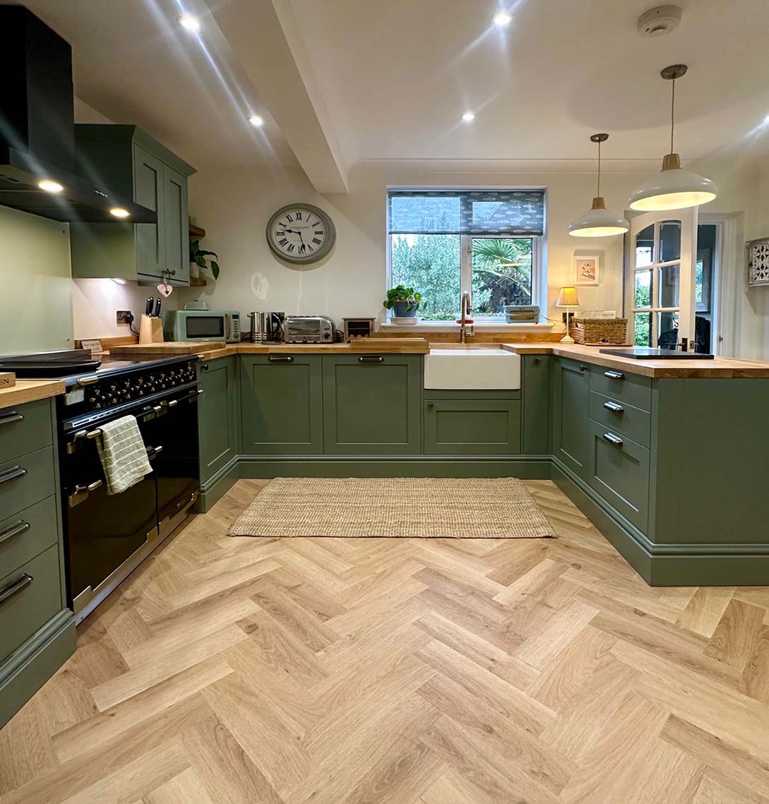 Halton Property Service; Open plan country kitchen transformation