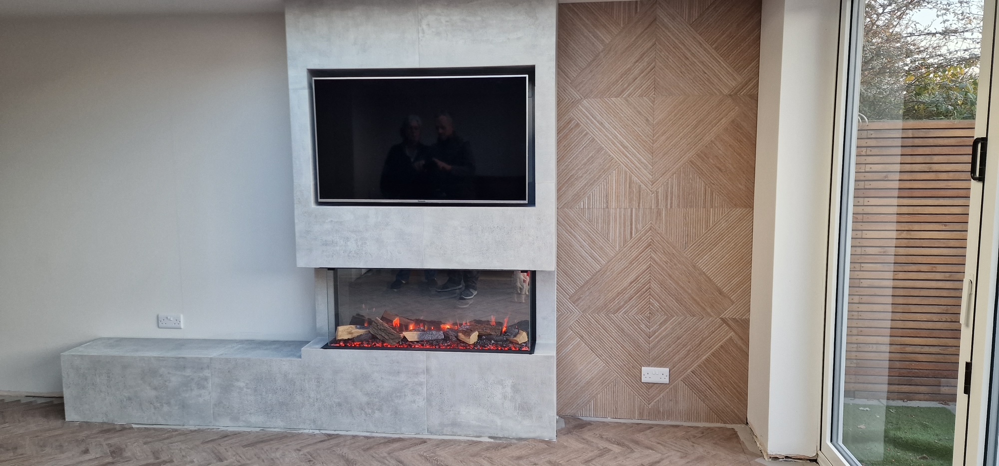 Halton Property Service; Luxury Open-Plan Kitchen & Living Space Designed for Modern Living