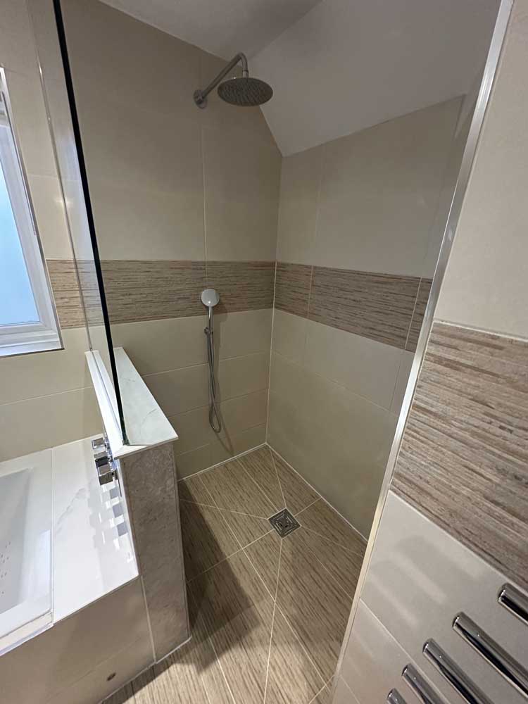 Halton Property Service; Wet Room Repair & Partial Bathroom Renovation