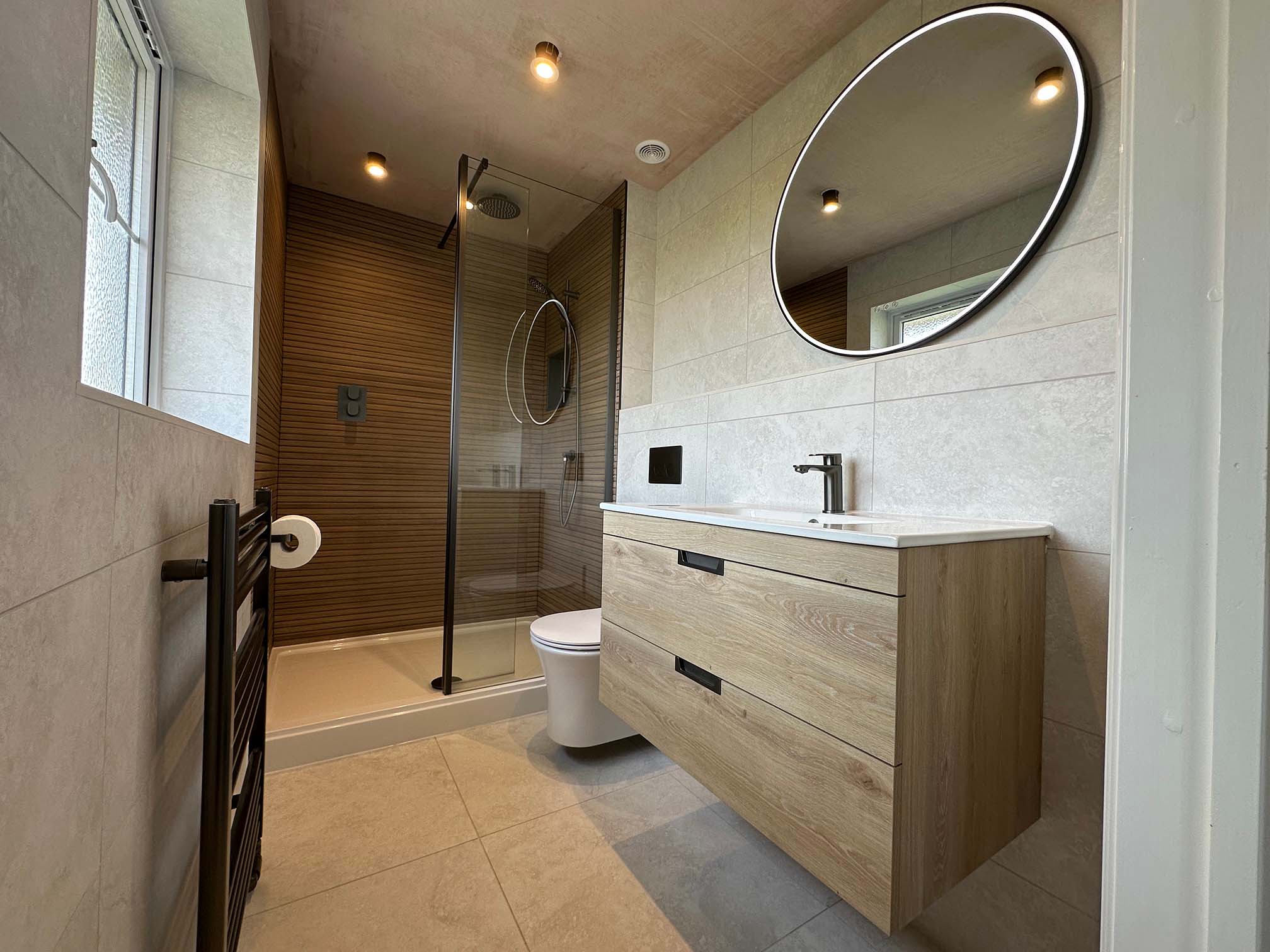 Halton Property Service; Boutique-Style En-Suite Bathroom Transformation in Hordle